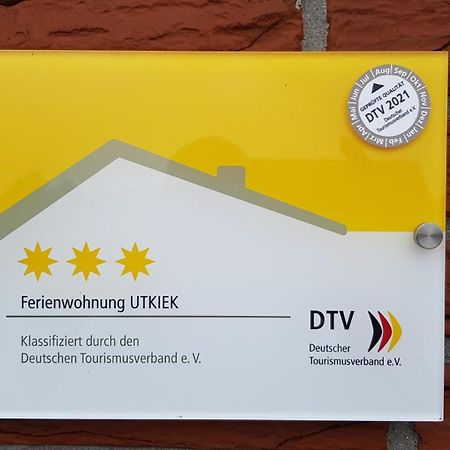 Ferienwohnung Utkiek 아우리흐 외부 사진